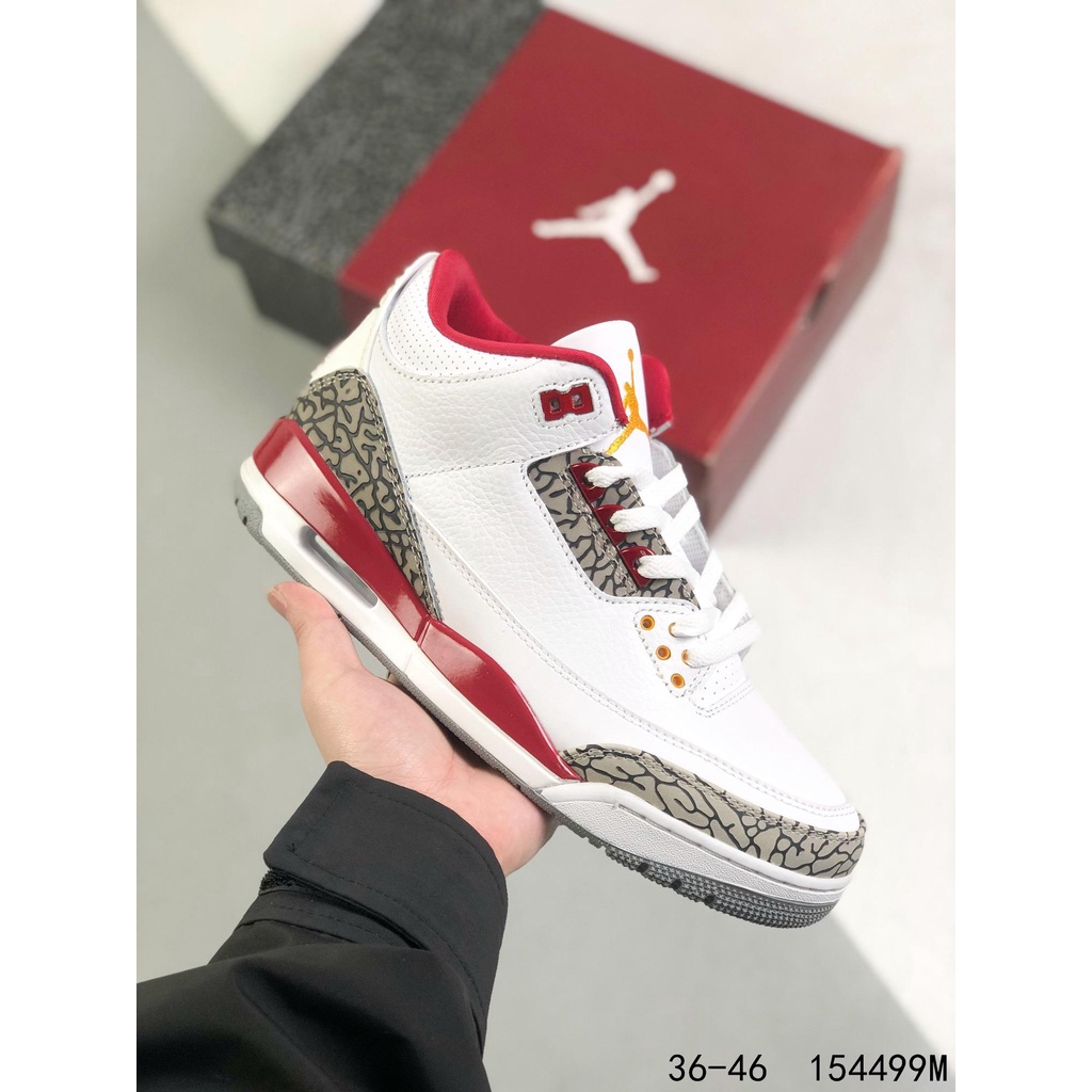 Set Giày Thể Thao Air Jordan 3 JTH Justin Timberlake & Tinker Hatfheld White manuscript AJ3 230 Phong Cách Cặp Đôi