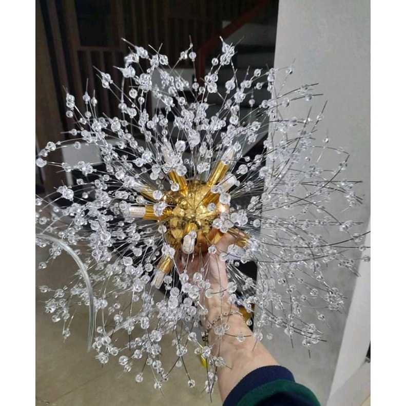 Đèn thả CARA hoa bồ công anh trang trí nội thất cao cấp kèm bóng led