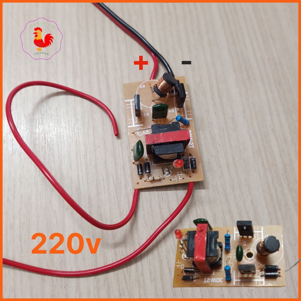 Mạch công suất tăng áp 12v lên 220v