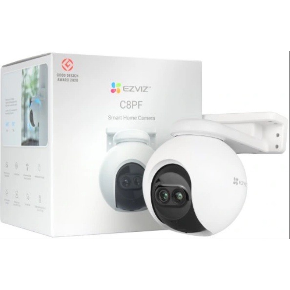 Camera Wifi Ngoài Trời Xoay EZVIZ C8PF 2M 1080P Mắt Kép, Zoom 8x , Còi Hú Báo Động, Đàm Thoại