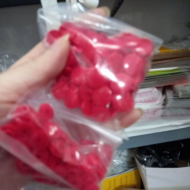 Cúc bấm nhựa T3 và t5  hãng KAM- nút bấm nhựa T3 và t5