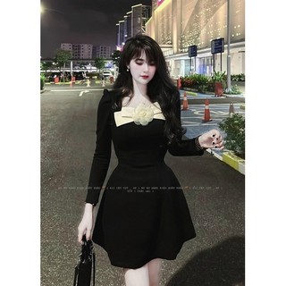 ĐẦM TD HOA NƠ XOÈ BIGSIZE