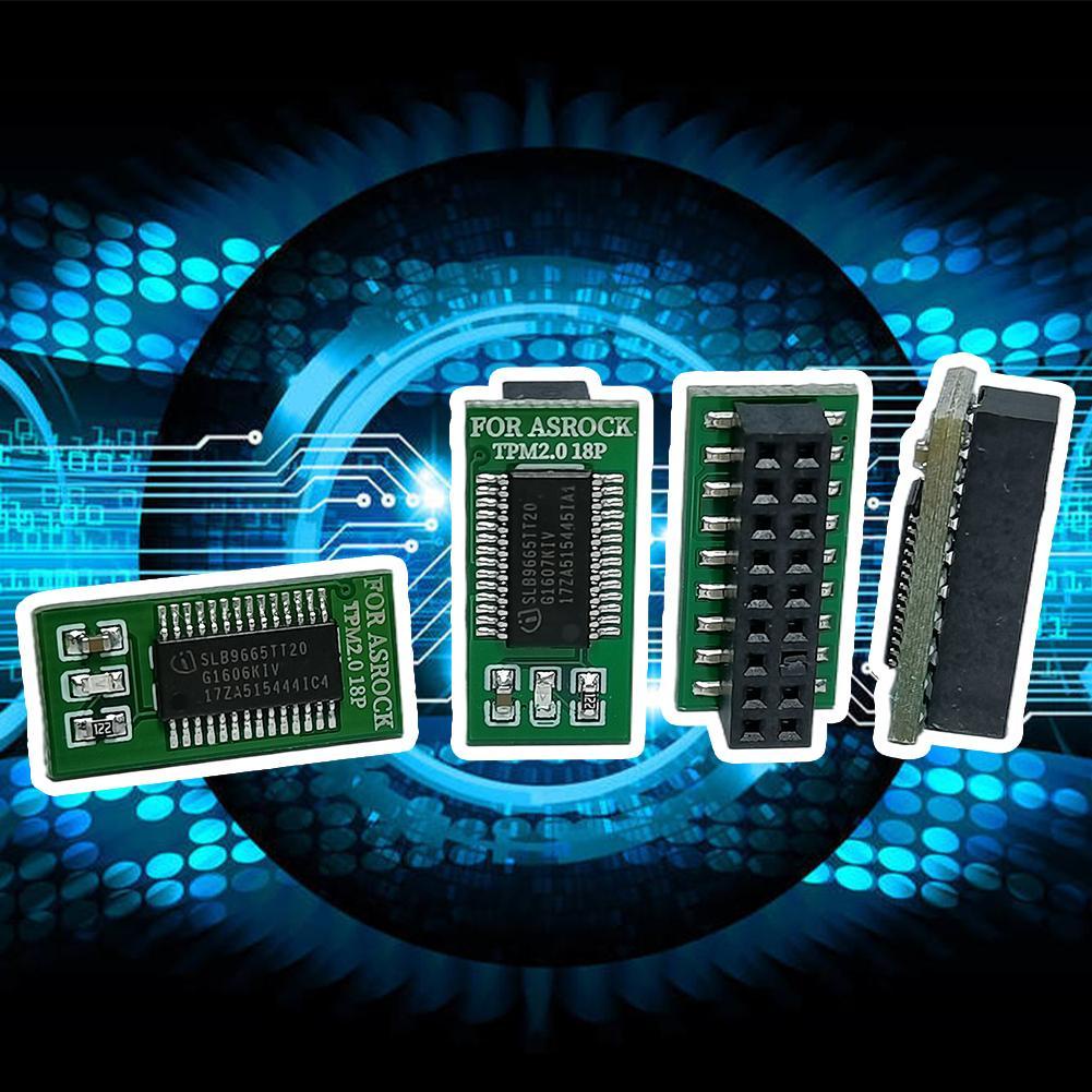 Mô Đun An Toàn Tpm 2.0 Nâng Cấp Windows 11 TPM2.0 Module 12 Đến 20pin P7A5