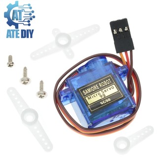 Động cơ servo xanh tower pro sg90, góc quay 360 độ