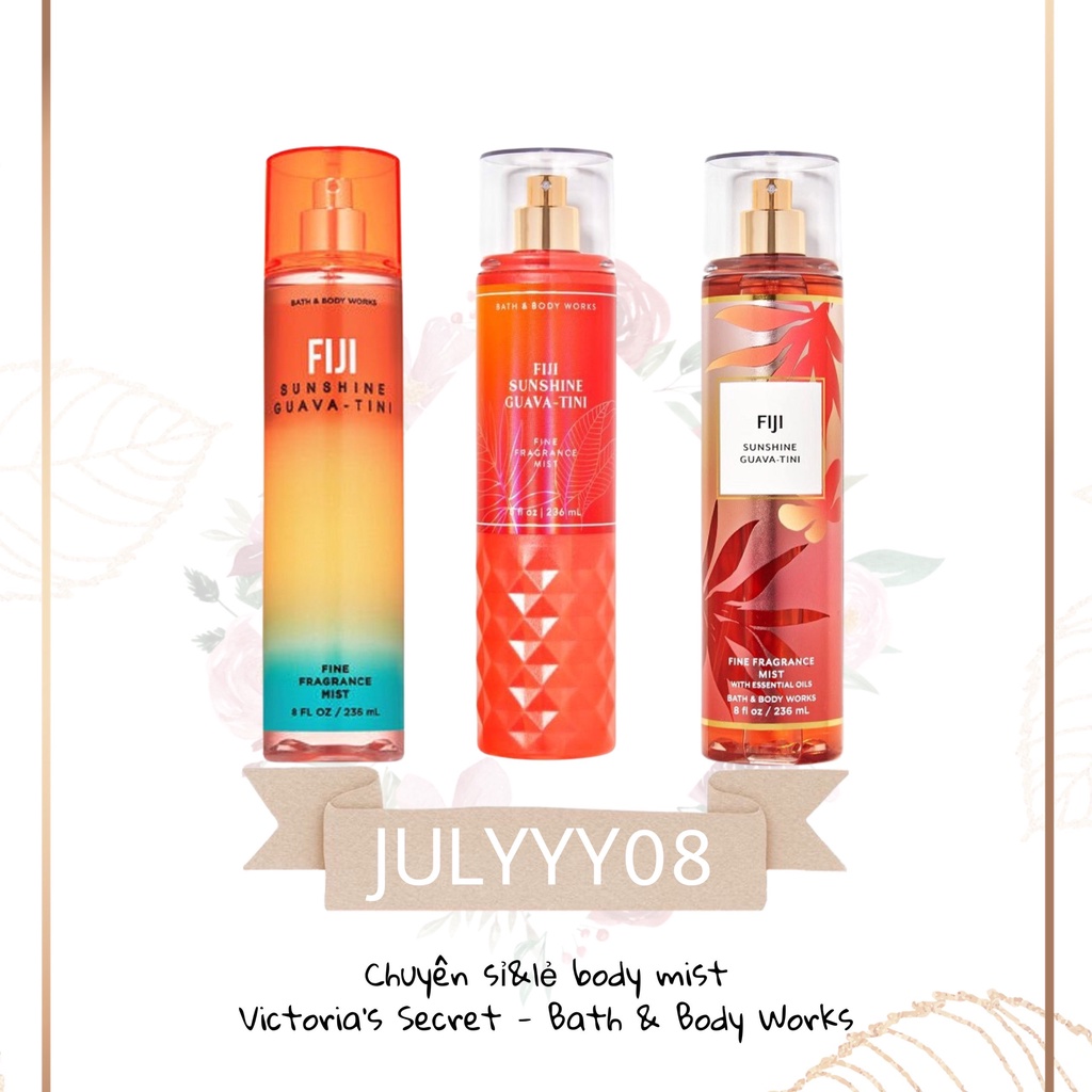 Xịt Thơm Toàn Thân Fiji Sunshine Guava - Tini Mist +jɥȽÿ08+