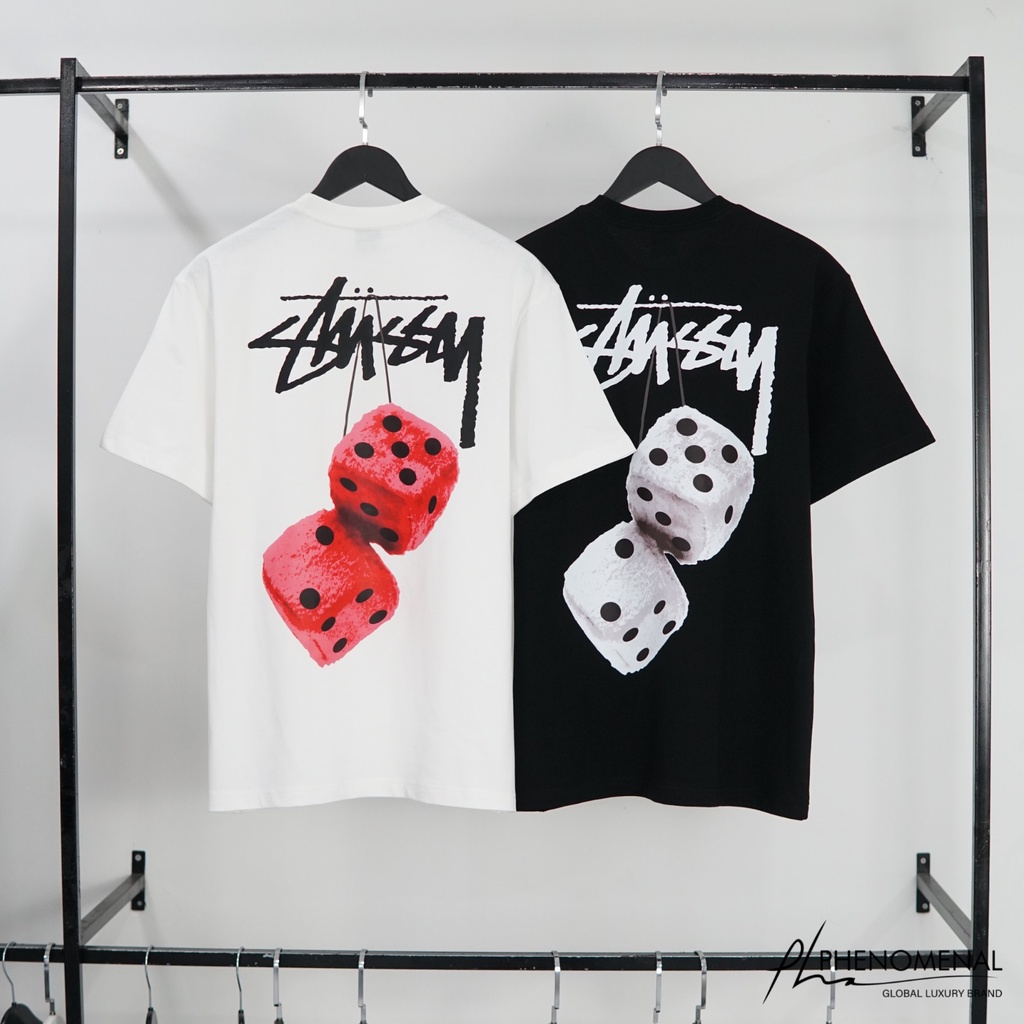 ÁO THUN STUSSY FUZZY DICE , ÁO THUN STUSSY NAM NỮ UNISEX