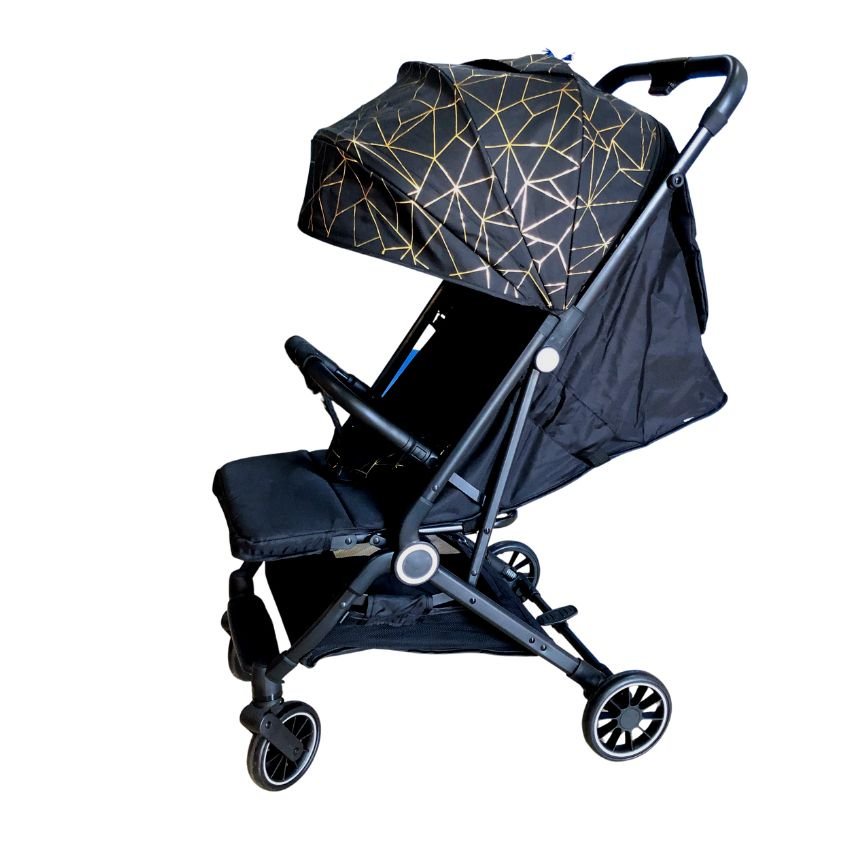 Xe Đẩy Cho Bé Du Lịch Gấp Siêu Gọn, Xe Đẩy Em Bé 3 Tư Thế, nhẹ, Chống Sốc Bánh Trước,Sau Hàng Chính Hãng Becouse