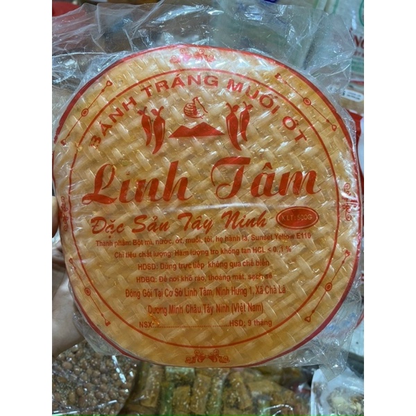 1 bịt 500g bánh muối ớt tròn 24k