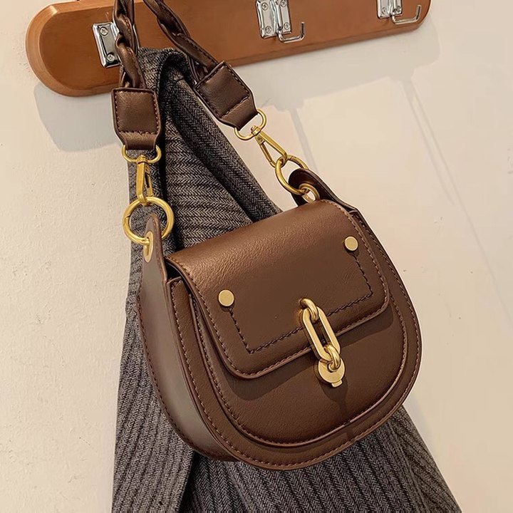 Túi Đeo Chéo Vai HE023 Phong Cách Retro Thời Trang Cho Nữ