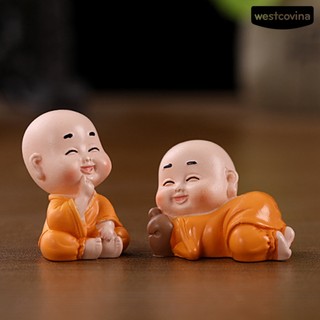 [WEST]⚘Tượng Chú Tiểu Trang Trí Thủ Công