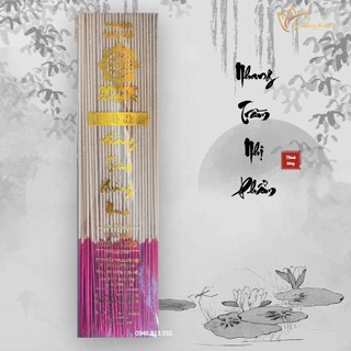 Hộp Nhang Trầm Hương Quảng Nam Cao Cấp PHƯƠNG BẢO ÂN - Mùi Thơm Tự Nhiên Không Hóa Chất An Toàn Sức Khỏe Hộp 500Gr