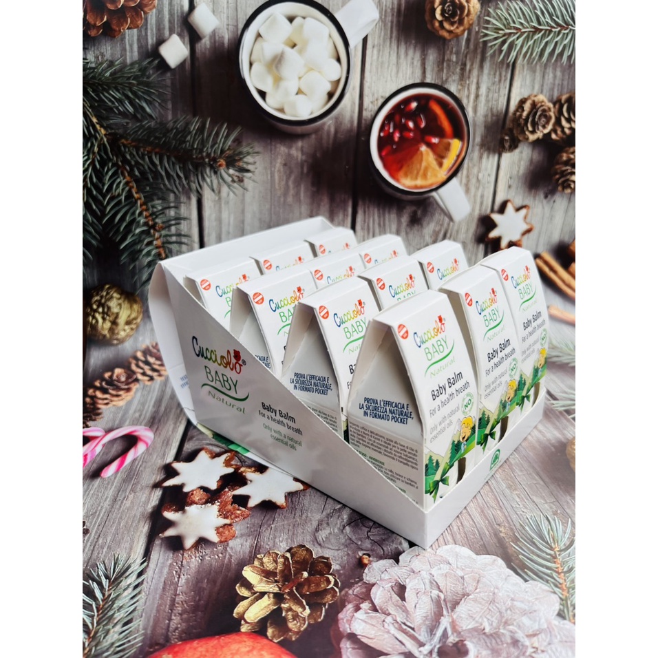 Sáp giữ ấm thảo dược cho bé Cucciolo