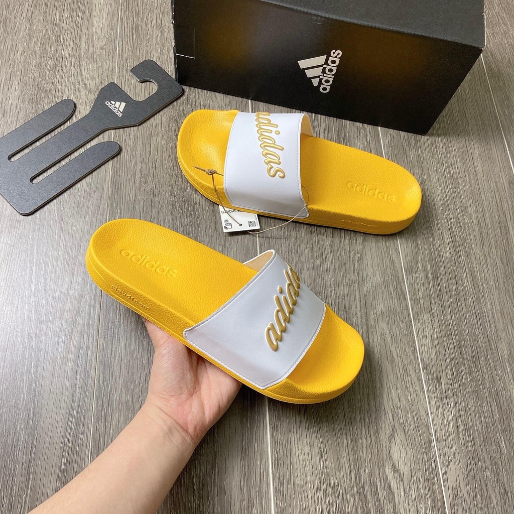 Dép Adidas Adilette Shower Slides Gold Metallic