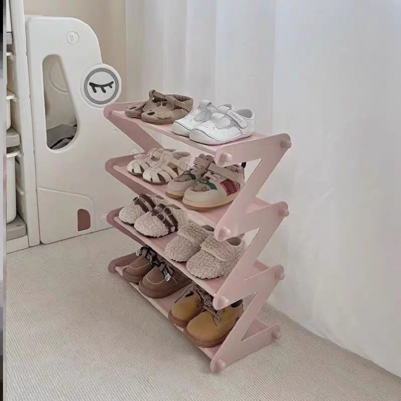 Kệ Giày Dép ZicZac 4 Tầng Tiện Dụng Đa Năng Kiểu Dáng Đẹp Phù Hợp Giá Để Đồ Decor Phòng