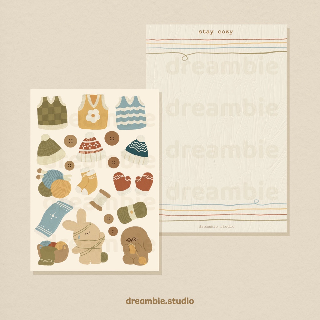 Dreambie | hình dán len