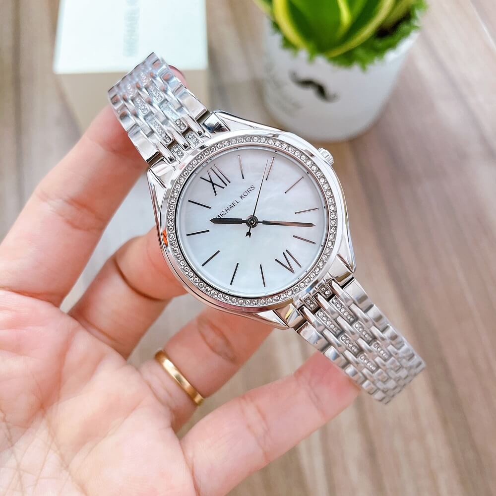 Đồng Hồ Nữ Michael Kors MK7075 Dây Inox 36mm