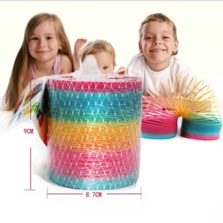 Đồ chơi Lò xo cầu vồng SIZE LỚN ( 9x9x8.7cm)