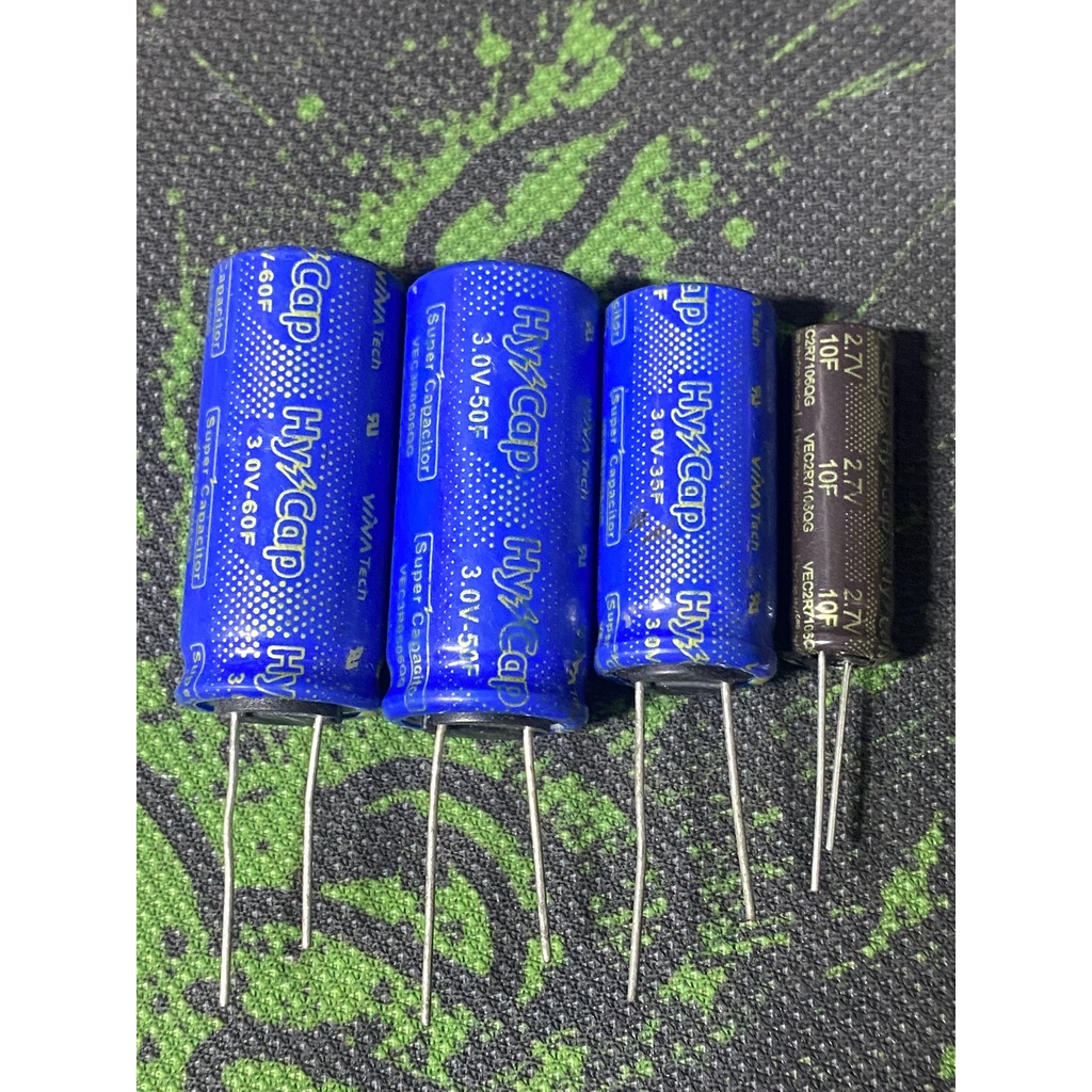 Siêu tụ 60F 50F 40F 35F 25F 10F 2,7V 3V 11mAh hàng chất lượng cao