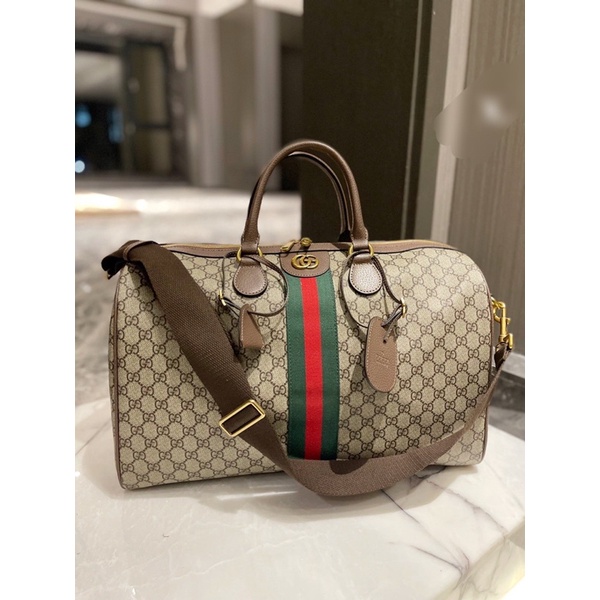 Túi GUCCI TRỐNG DU LỊCH sz 50cm kèm dây đeo chéo