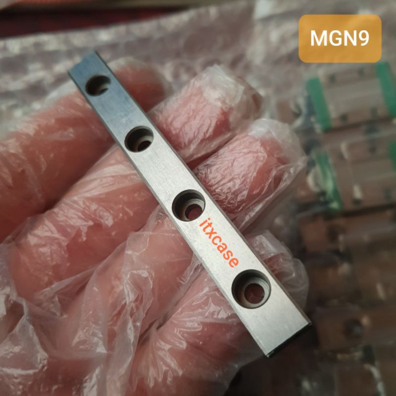 Ray trượt MGN7 MGN9 MGN12 tiêu chuẩn Hiwin mạ điện không rỉ sét