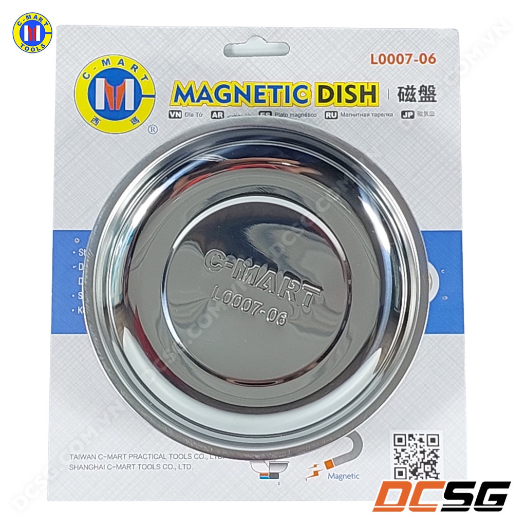 Đĩa nam châm có từ hít ốc 150x28mm C-Mart L0007-06 | DCSG