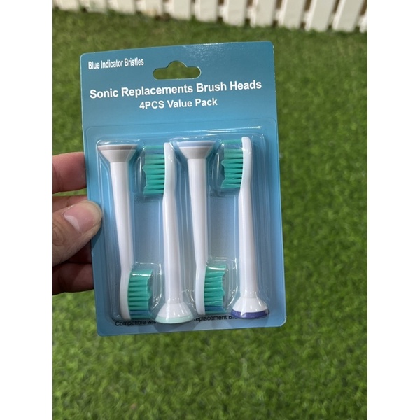 vỉ 4 đầu bàn chải đánh răng điện HX6100 HX6150 HX6411 HX6431 HX6500 HX6511 HX6530 HX6711 HX9342 HX9332, v.HX9382 HX6730