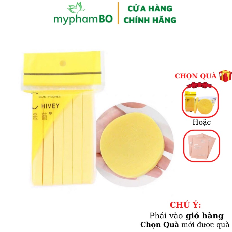 Bông Nở Rửa Mặt Chivey Chính Hãng