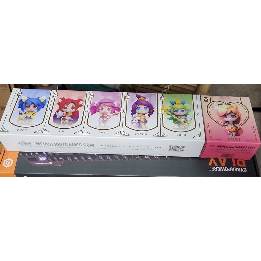Mô hình LMHT Set Vệ Binh Tinh Tú mini 1 7cm - Star Guardian Team Minis Set 1