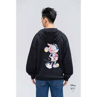 Áo nỉ mũ unisex boo in graphic kidult mickey bzl