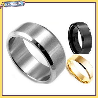 Nhẫn Thép Titan Thời Trang Cho Cặp Đôi