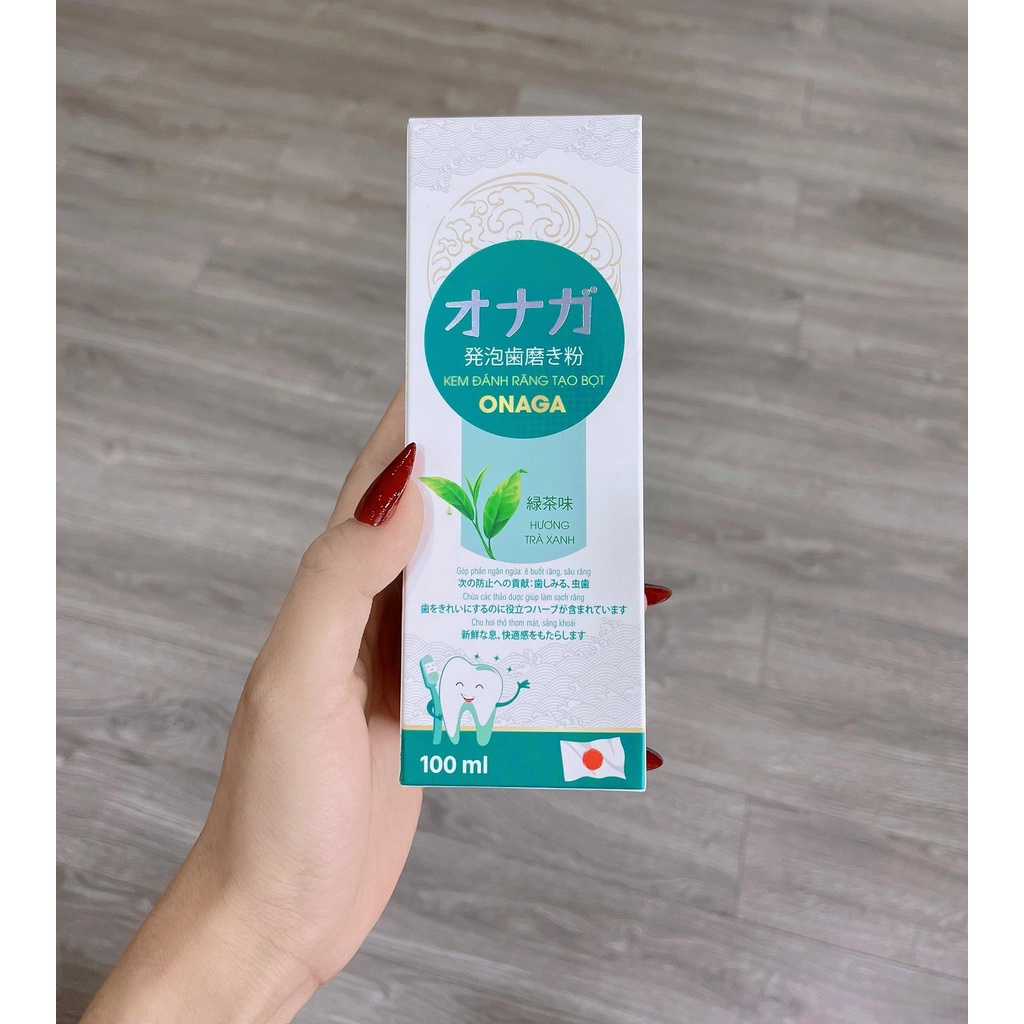 Kem đánh răng tạo bọt  ONAGA