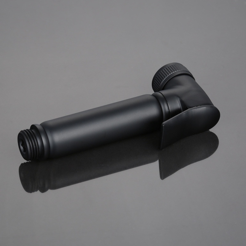 Vòi xịt vệ sinh đồng thau màu đen cao cấp