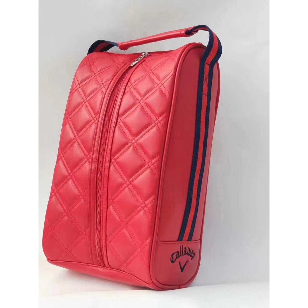 Túi Đựng Giày Đánh GOLF Callaway SB039 Bằng Vải PU Chống Thấm Nước Tiện Dụng Cho Nam Và Nữ