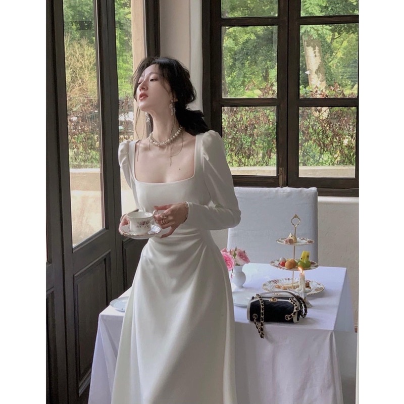 | Chang Tròn | Đầm Tiệc Chiết Eo Bigsize