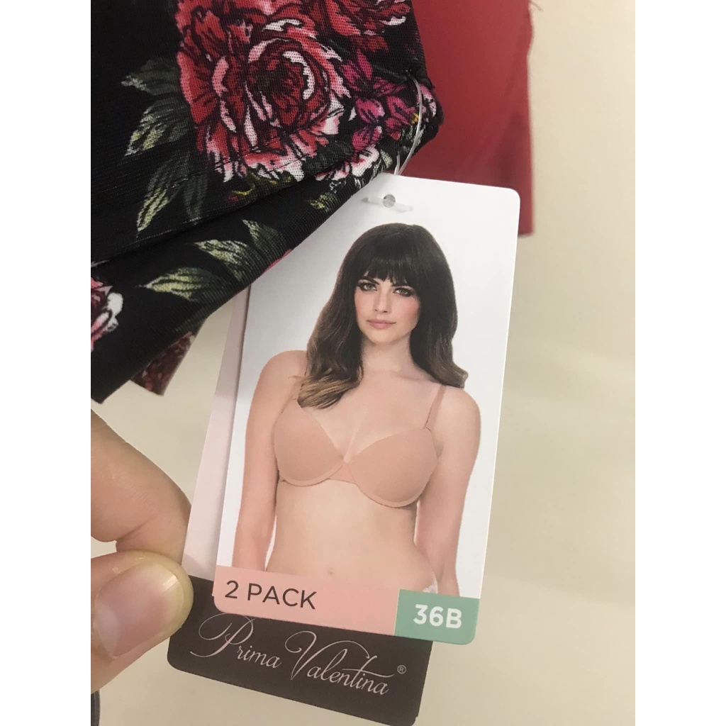 -- Áo lót tách set Prima Valentina size 36B, push up nâng ngực