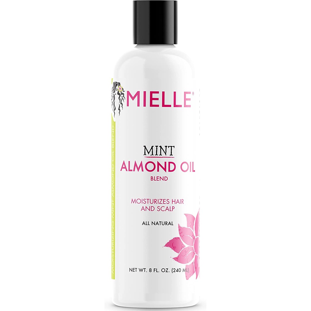 Dầu hạnh nhân bạc hà Mielle Organics Mielle Organics Mint Almond Oil cho tóc và da đầu khỏe mạnh 240ml