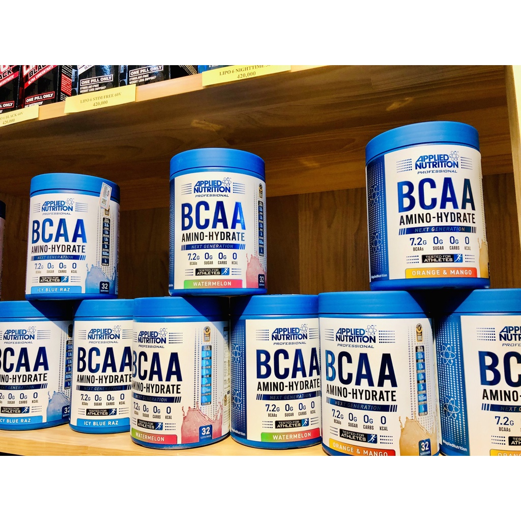 BCAA AMINO HYDRATE APPLIED NUTRITION - TĂNG SỨC BỀN - WSPT 32 LẦN DÙNG