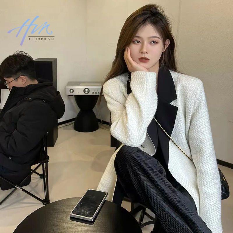 Niche Áo Khoác Dáng Rộng Cao Cấp Phong Cách Đường Phố Thời Trang Thu Đông Dành Cho Nữ