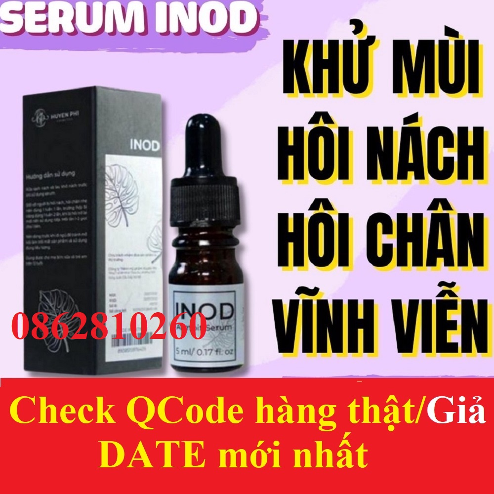 Serum hôi nách INOD Huyền Phi khử hôi nách hôi chân hết thâm sáng da