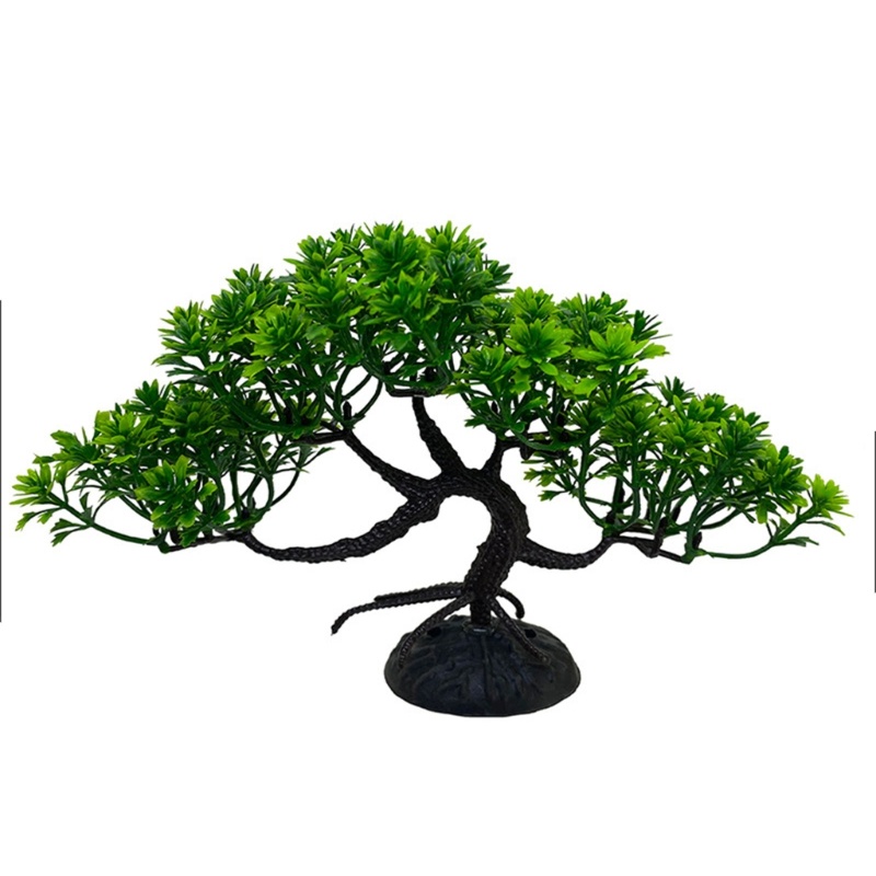 Cây Nhựa Nhân Tạo Trang Trí Bể Cá