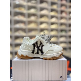 Giày MLB Bigball Chunky Embo New York Yankees mlb đế nâu cao cấp full box