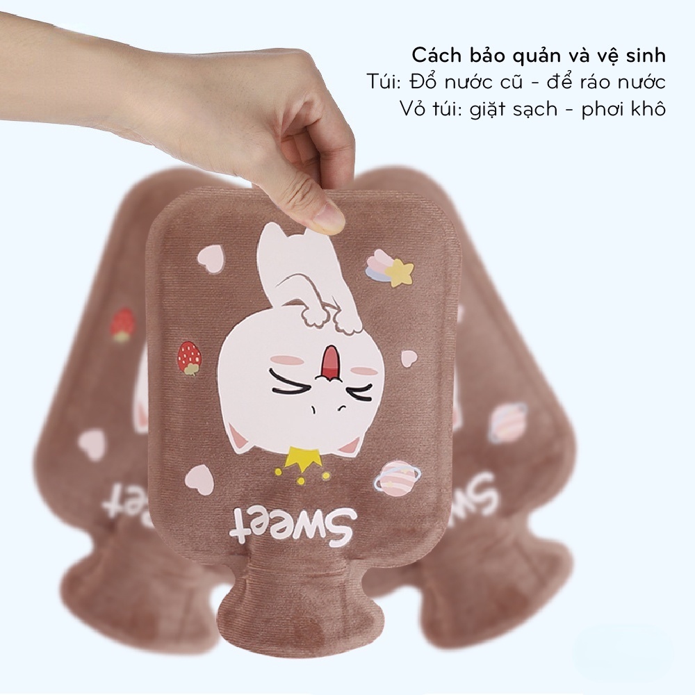Túi Chườm Nóng Bụng Kinh, Túi Sưởi Nóng Lạnh Dùng cả cho Chân, Tay, Bụng-ChangBeauty68