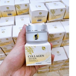 Kem femmiu collagen sữa non ủ trắng da mặt