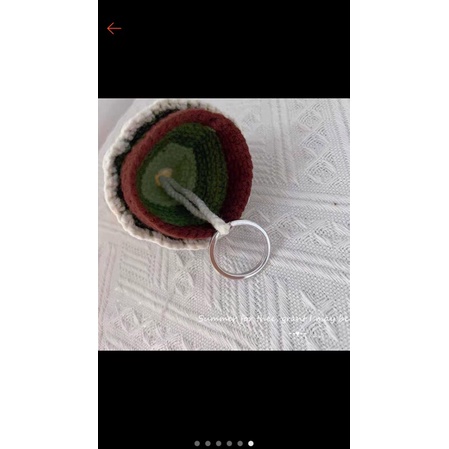 Móc khoá cây thông noel handmade