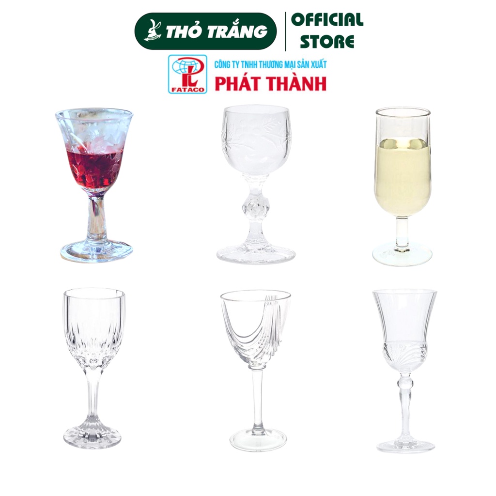 Ly Rượu Nhựa Trong Acrylic Cao Cấp Fataco Việt Nam