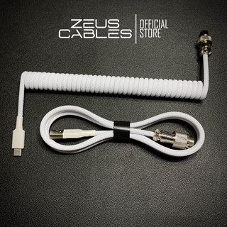[PET] Dây Cáp CUSTOM Bàn Phím Cơ Type C Dạng Xoắn Lò Xo | Coiled Cable | ZeusCables