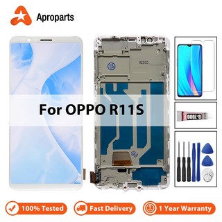 Dành cho oppo r11s cph1719 màn hình hiển thị lcd bộ số hóa cảm ứng linh kiện thay thế
