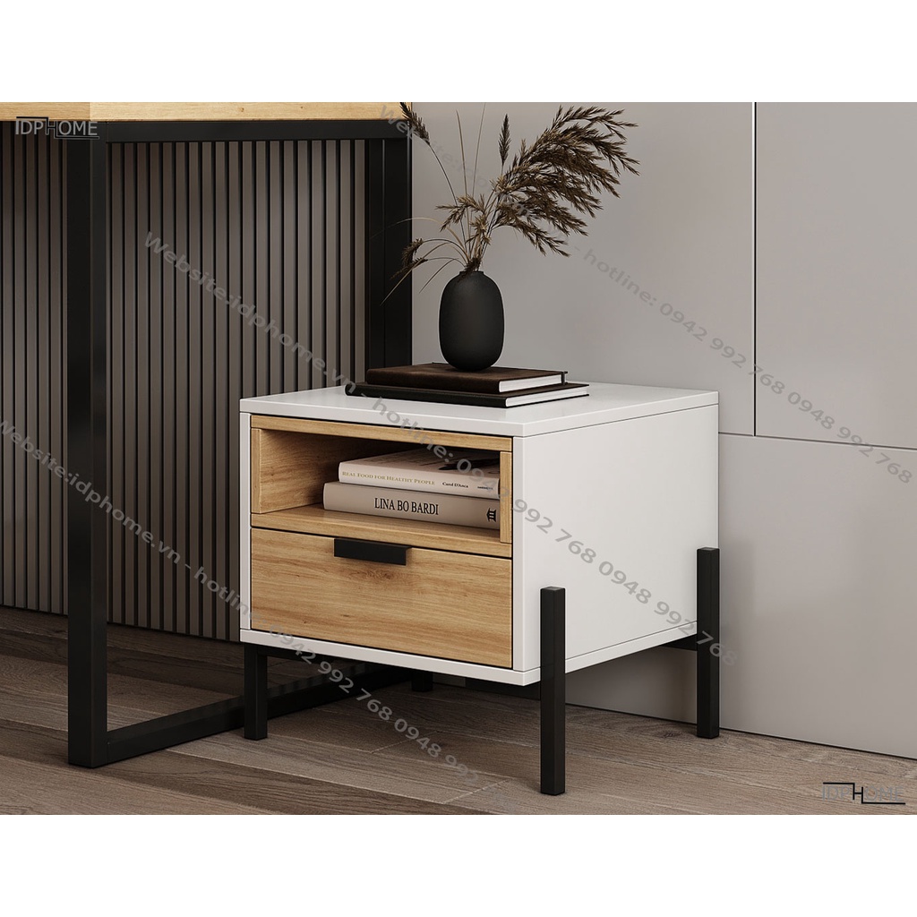 Tủ đầu giường có ngăn kéo, tab đầu giường hiện đại SP6802