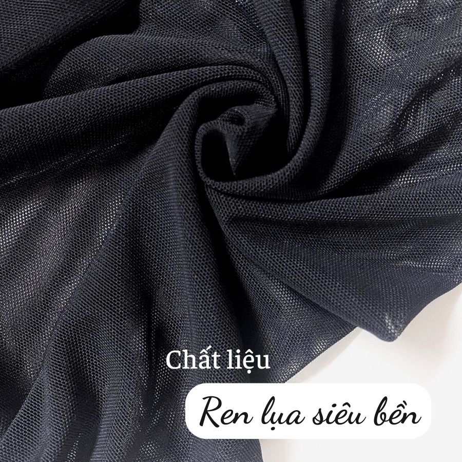 Quần Tất Nữ Đen Mỏng CoandCom Chất Liệu Ren Lụa Mềm Cao Cấp Thiết Kế Dẫm Gót Siêu Dai Co Giãn Tốt QT004