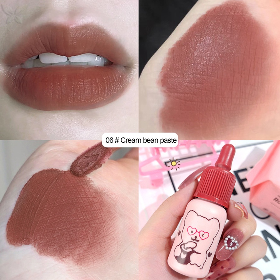 Son kem lì JMMZ CACE vovigo thiết kế vỏ son hình chai sữa độc đáo màu